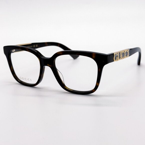 NEW GUCCI GG1192O 002 EYEGLASSES WOMEN HAVANA EYEWEAR - Picture 1 of 10
